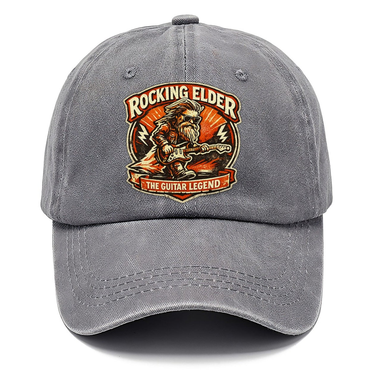 Rocking Elder The Guitar Legend Vintage Screenprint Classic Cap – Urban Haze