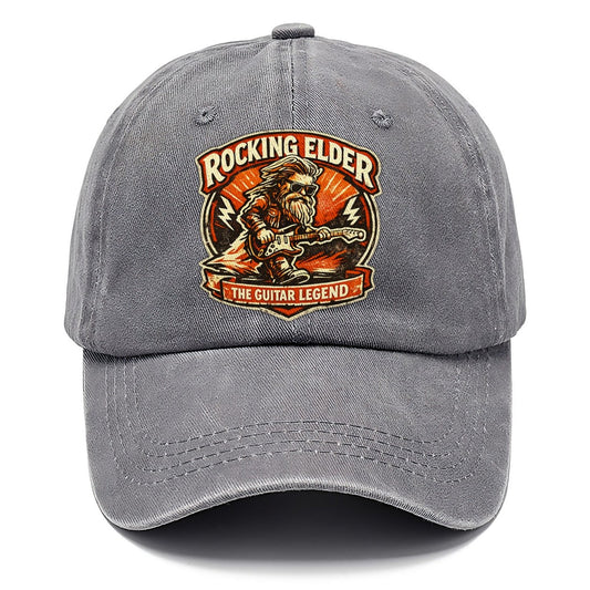Rocking Elder The Guitar Legend Vintage Screenprint Classic Cap – Urban Haze