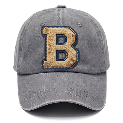Varsity Chenille B Monogram Classic Cap – Urban Haze