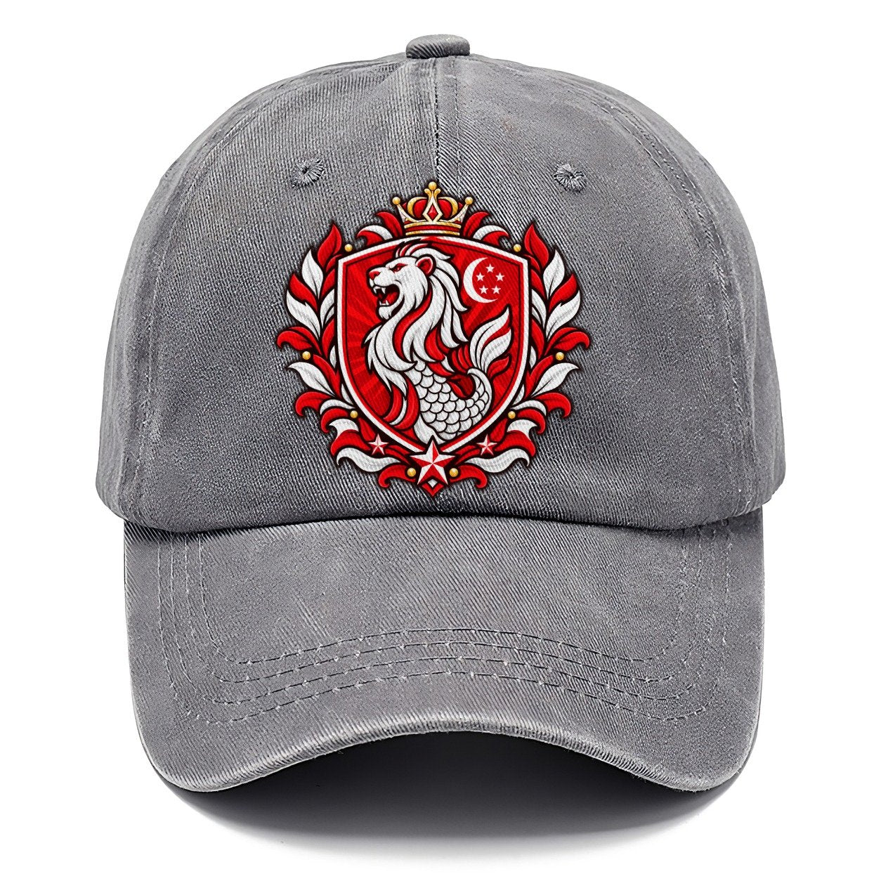 Singapore Heraldic Crest Country Logos Classic Cap – Urban Haze