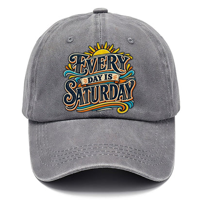 Every Day Is Saturday Retired Living Classic Cap – Urban Haze