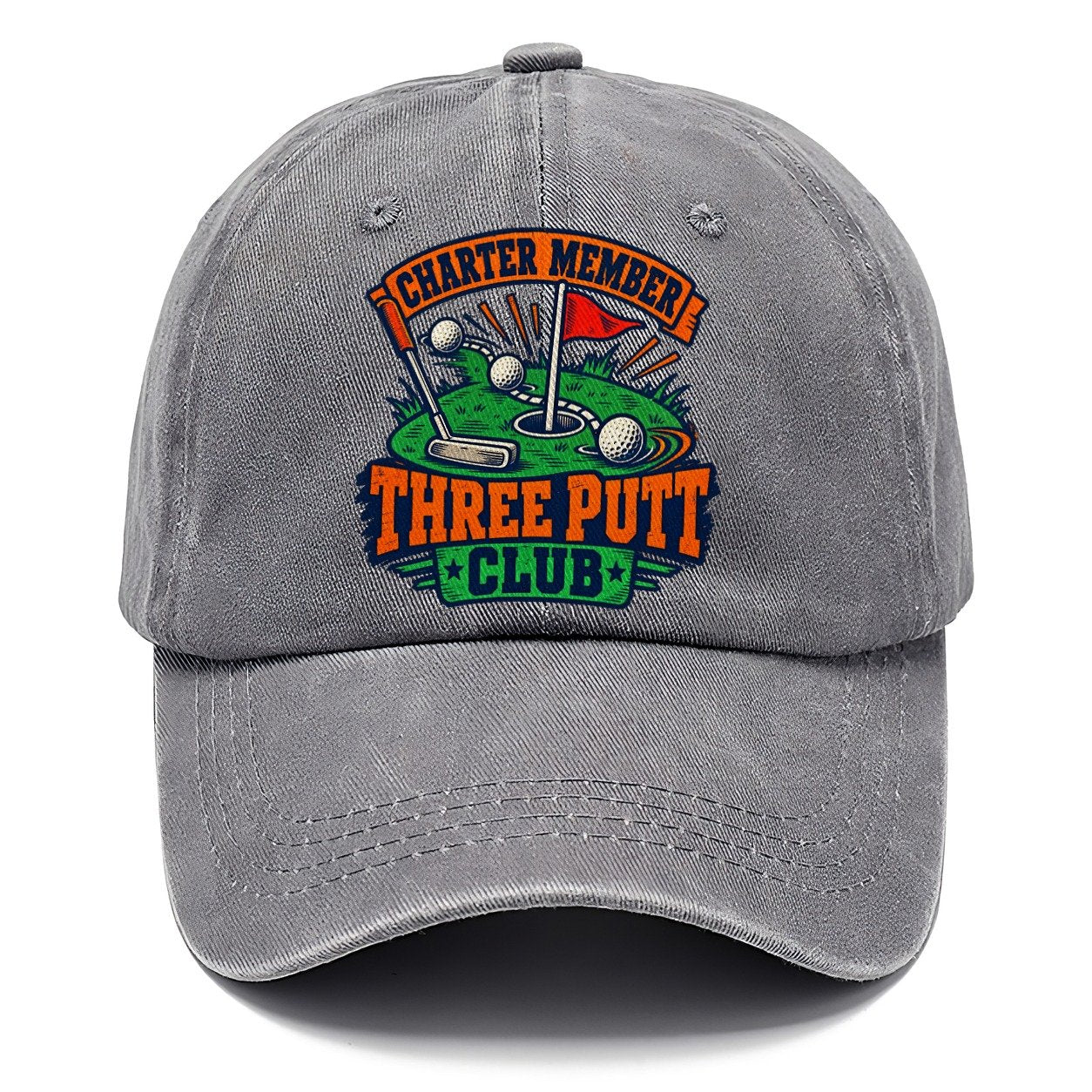 Three Putt Club Golf Life Classic Cap – Urban Haze