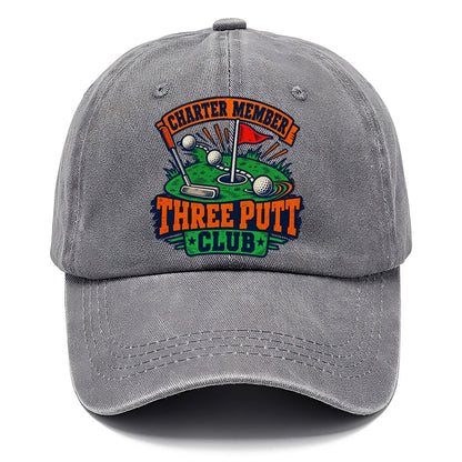 Three Putt Club Golf Life Classic Cap – Urban Haze