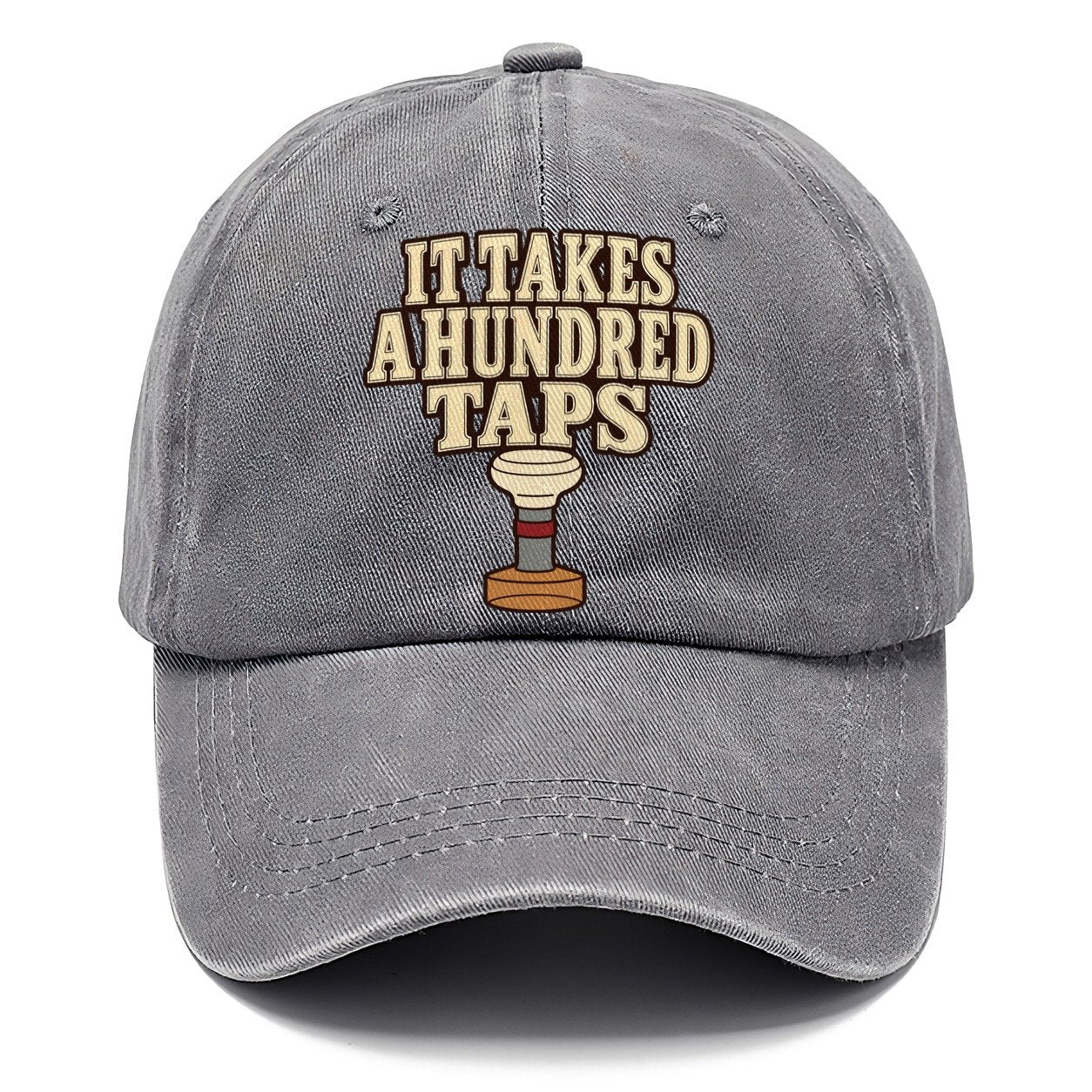 It Takes A Hundred Taps Leathercraft Classic Cap – Urban Haze
