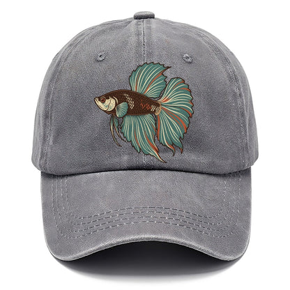 Betta Fin Silhouette Aquarium Keeping Classic Cap – Urban Haze