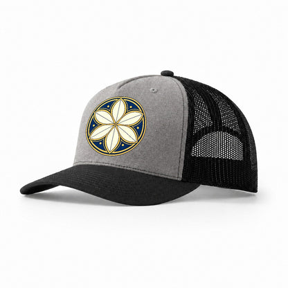 Sixfoil Seal Quiet Wards Heritage Trucker Hat – Grey Black