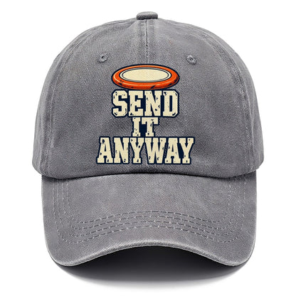 Send It Anyway Disc Golf Classic Cap – Urban Haze