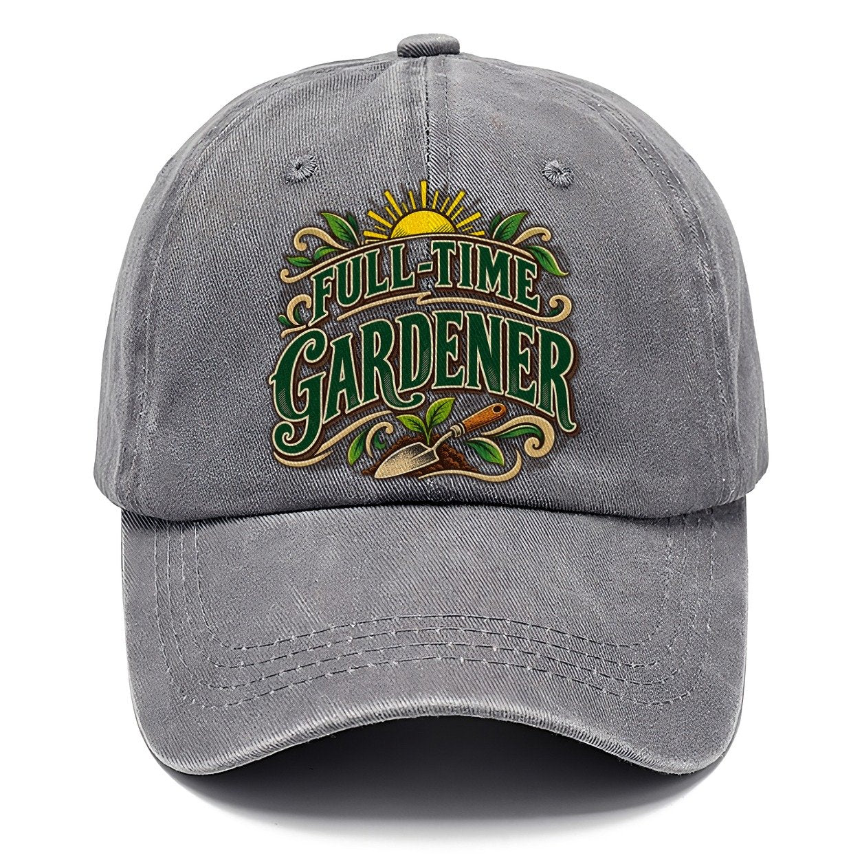 Full Time Gardener Retired Living Classic Cap – Urban Haze