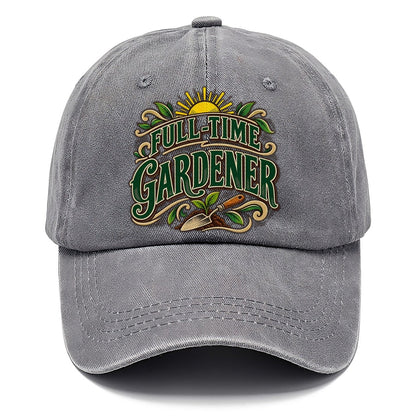 Full Time Gardener Retired Living Classic Cap – Urban Haze