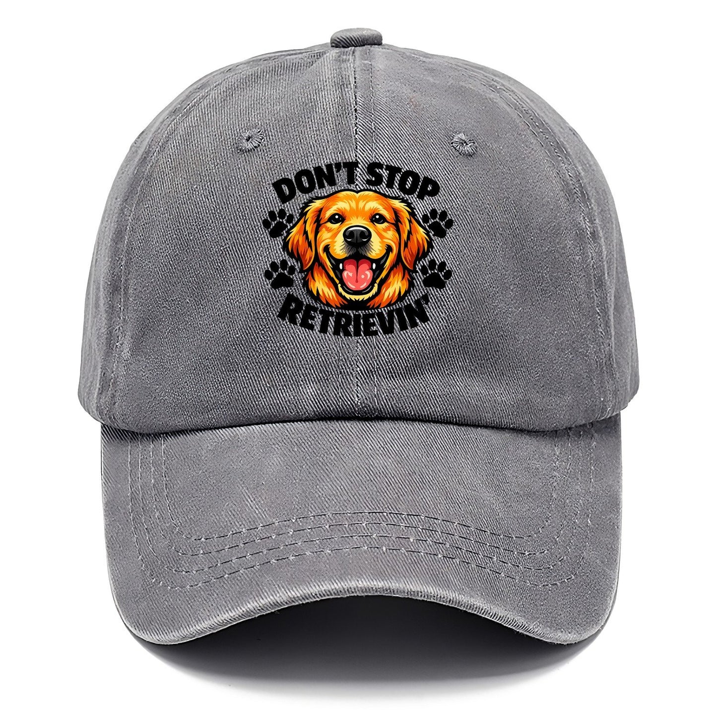 Don’T Stop Retrievin’ Golden Retriever Classic Cap – Urban Haze