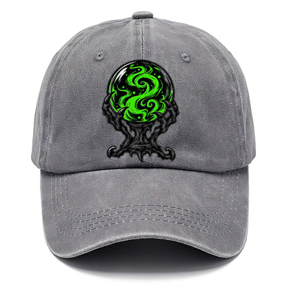 Crystal Ball On A Claw Stand Witch Magic Classic Cap – Urban Haze