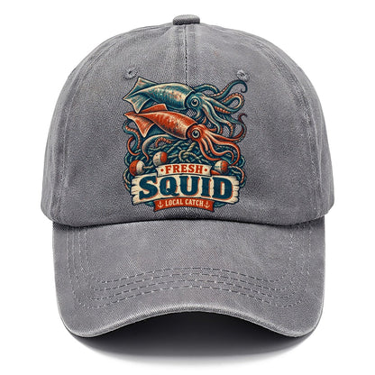 Squid And Net Stack Fishing Club Classic Cap – Urban Haze
