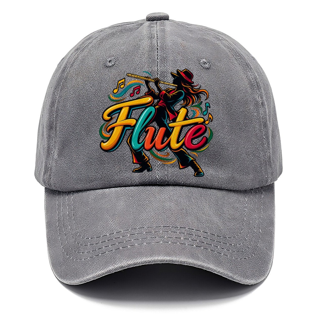 Flute Wordmark Music Instruments Classic Cap – Urban Haze