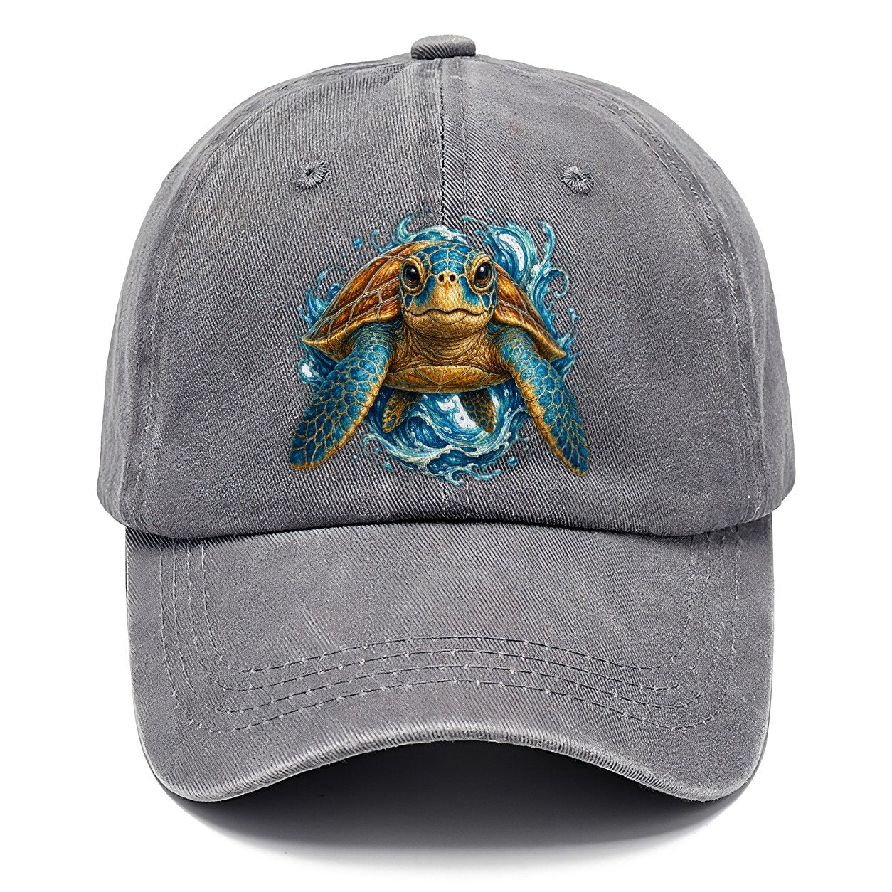 Ornate Sea Turtle Waves Classic Cap – Urban Haze