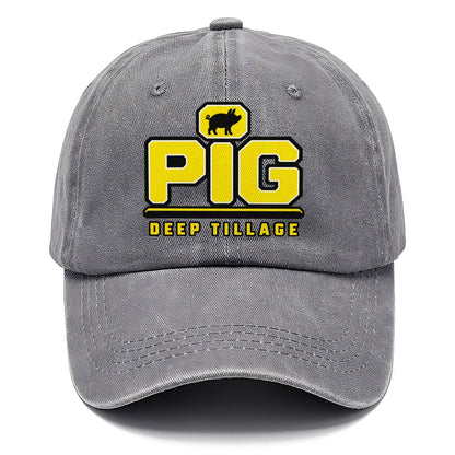 Pig Deep Tillage Heavy Duty Classic Cap – Urban Haze