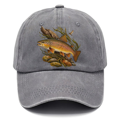 Brown Trout Specimen Study Fishing Club Classic Cap – Urban Haze