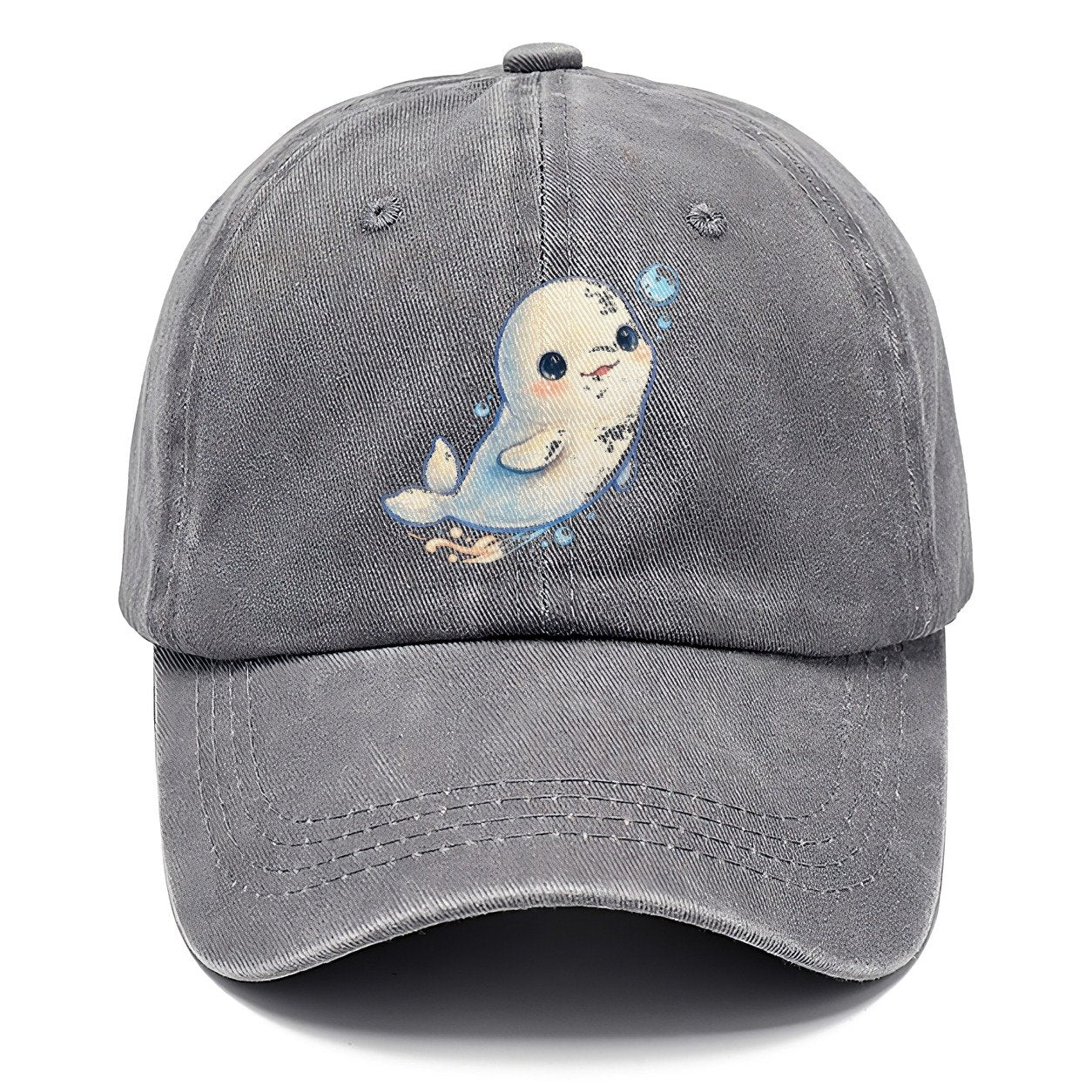 Beluga Whale Bubble Rise Sea Sprite Classic Cap – Urban Haze