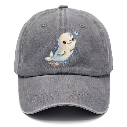 Beluga Whale Bubble Rise Sea Sprite Classic Cap – Urban Haze