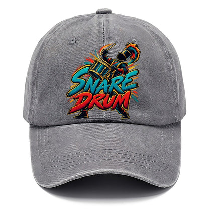 Snare Drum Wordmark Music Instruments Classic Cap – Urban Haze