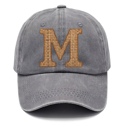 Woven Tweed M Monogram Classic Cap – Urban Haze