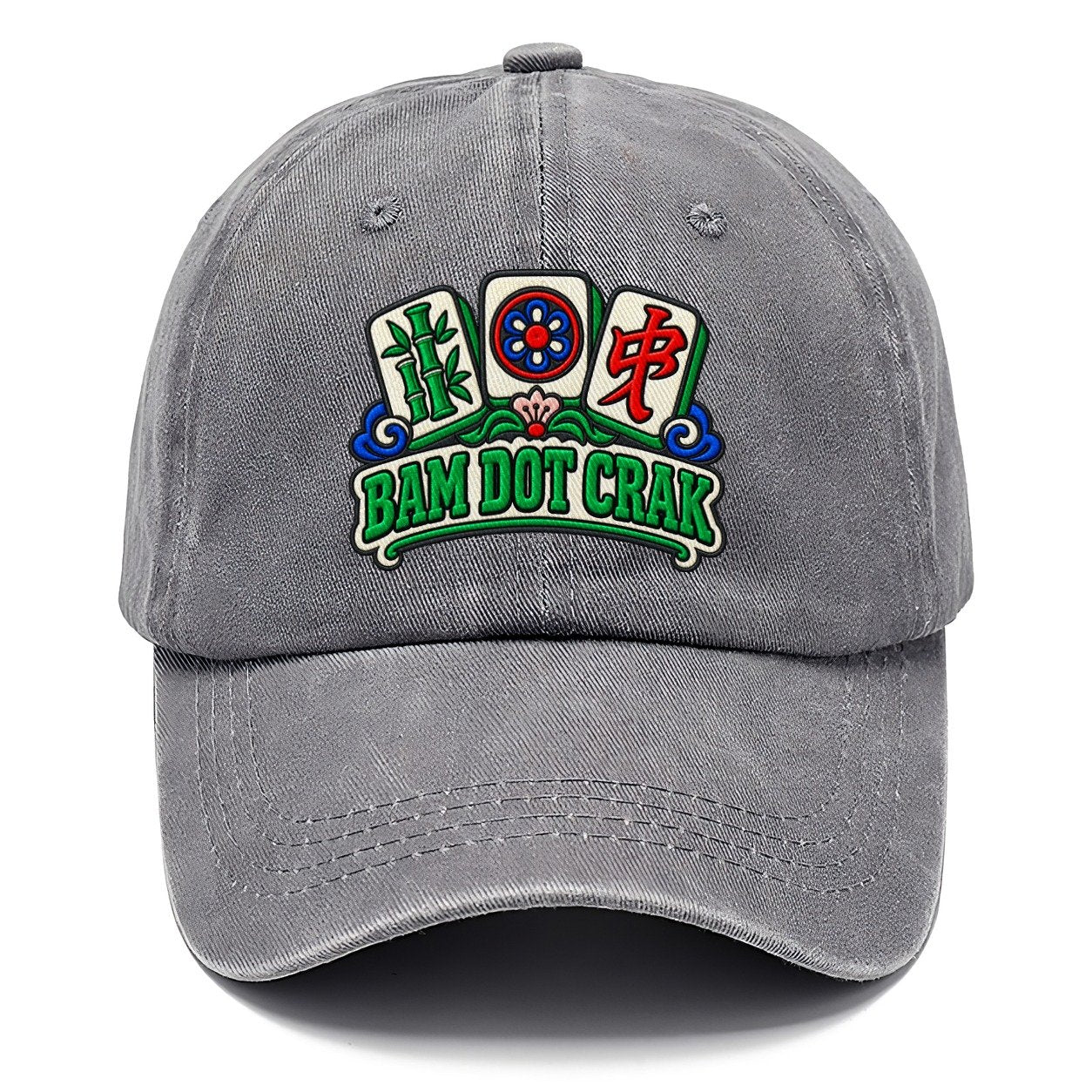 Bam Dot Crak Mahjong Game Night Classic Cap – Urban Haze