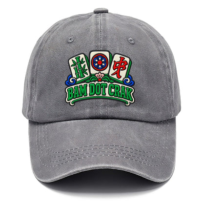 Bam Dot Crak Mahjong Game Night Classic Cap – Urban Haze