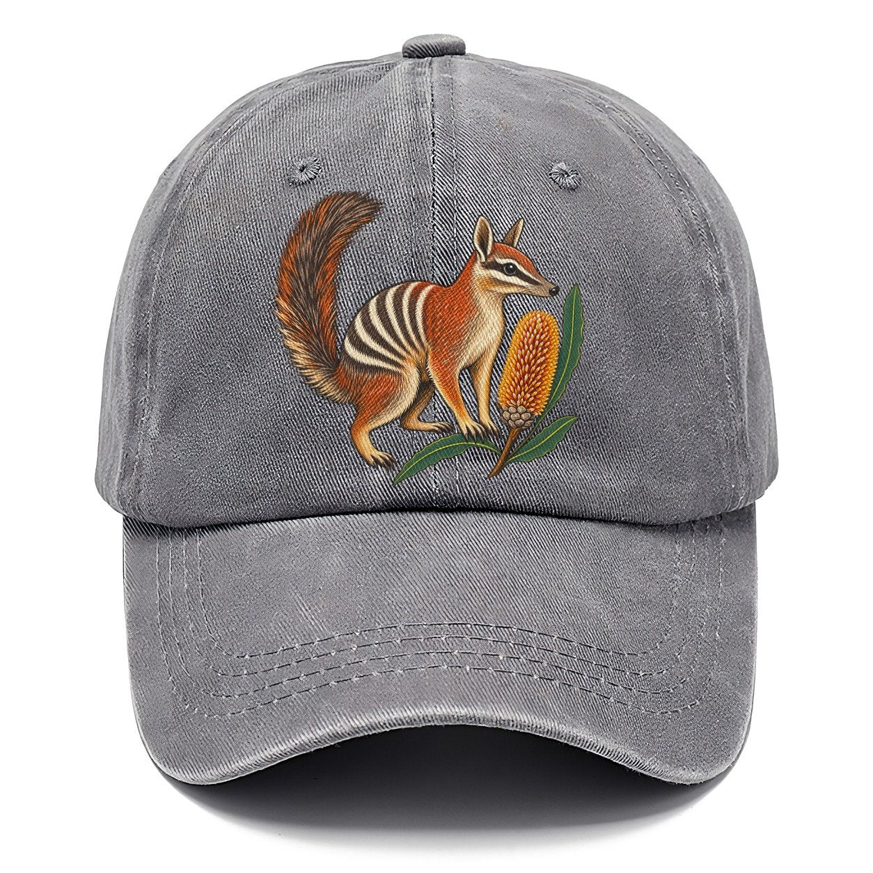 Numbat And Banksia Cones Australia Cultural Icons Classic Cap – Urban Haze