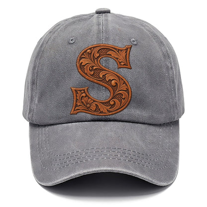Tooled Leather S Monogram Classic Cap – Urban Haze