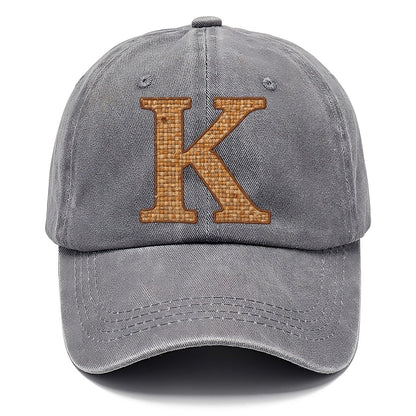 Woven Tweed K Monogram Classic Cap – Urban Haze
