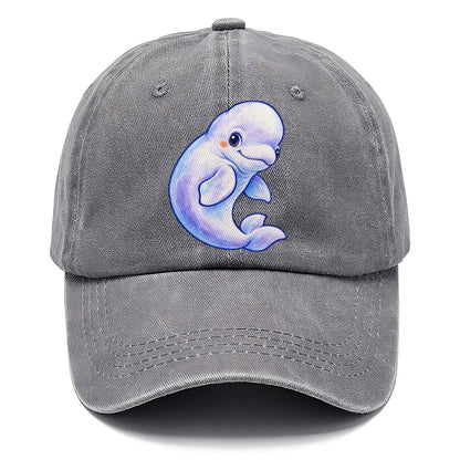 Beluga Whale Gentle Turn Sea Sprite Classic Cap – Urban Haze