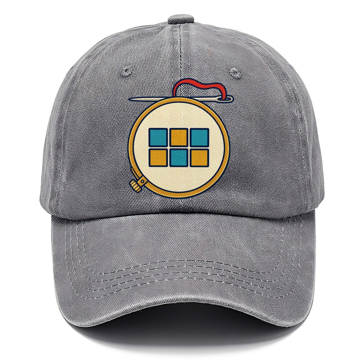 Hoop And Needle And Needlework Classic Cap – Urban Haze