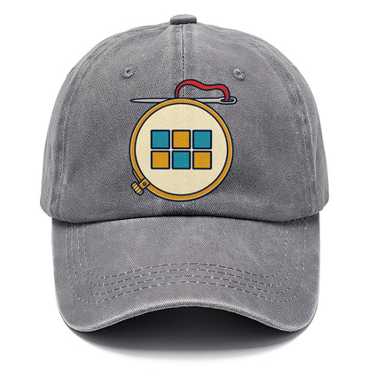 Hoop And Needle And Needlework Classic Cap – Urban Haze