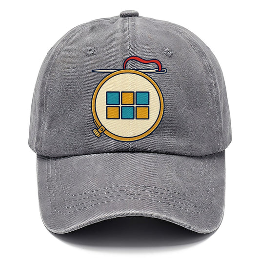 Hoop And Needle And Needlework Classic Cap – Urban Haze