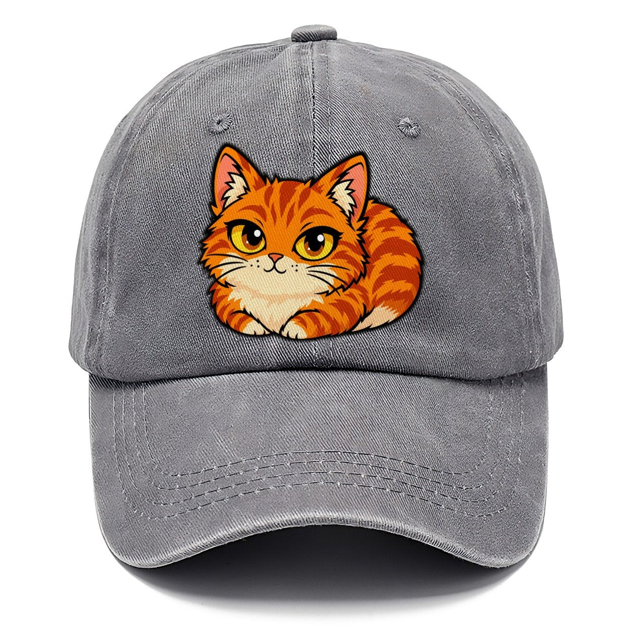 Orange Tabby Loafing Peeking Cats Classic Cap – Urban Haze