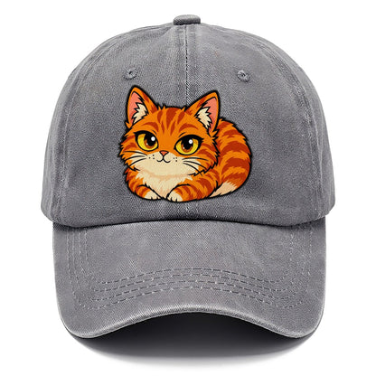 Orange Tabby Loafing Peeking Cats Classic Cap – Urban Haze