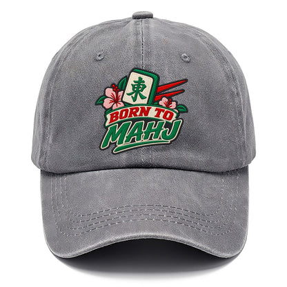 Born To Mahj Mahjong Game Night Classic Cap – Urban Haze