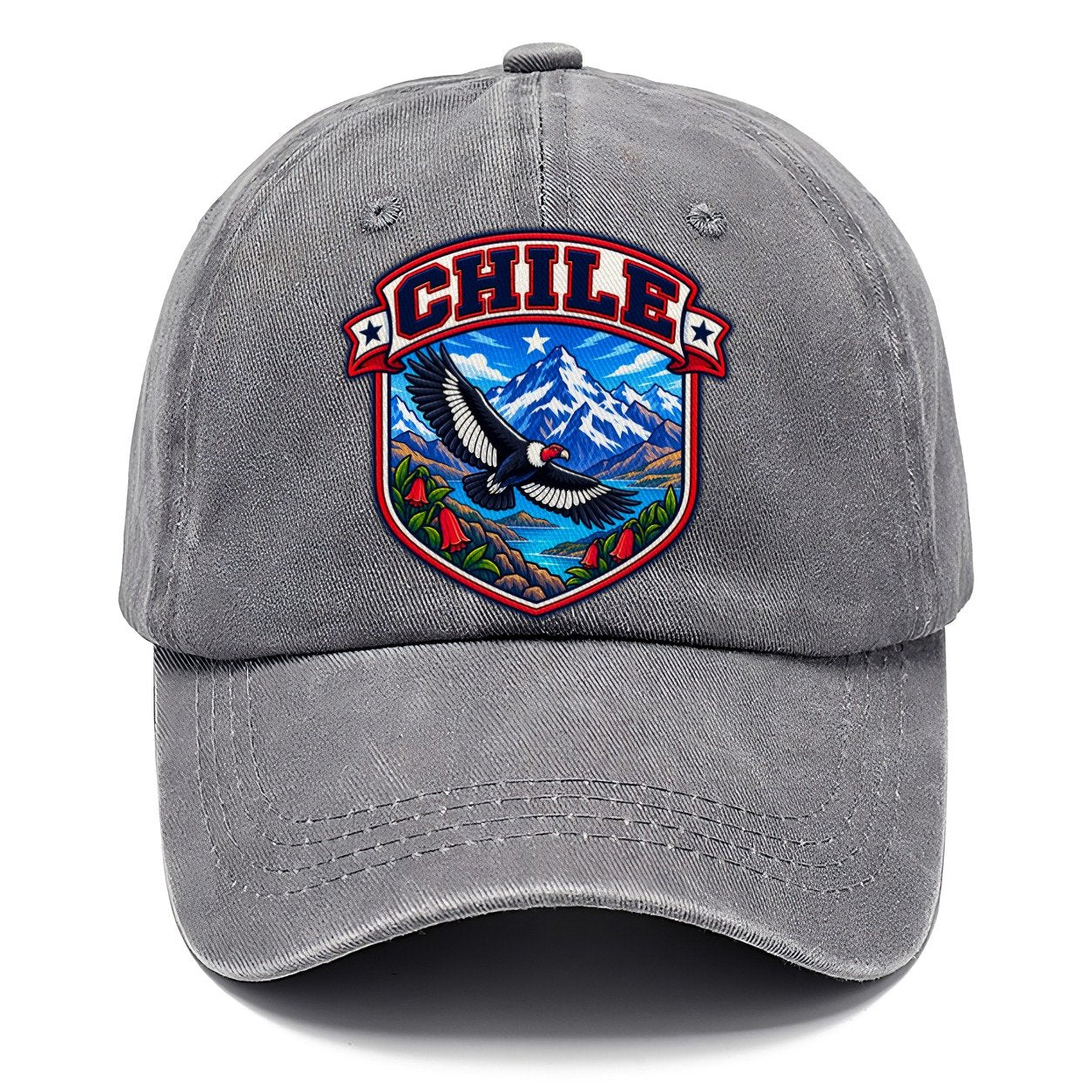 Chile Retro Badge Country Logos Classic Cap – Urban Haze