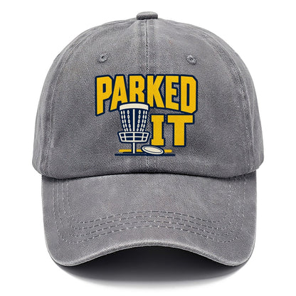 Parked It Disc Golf Classic Cap – Urban Haze