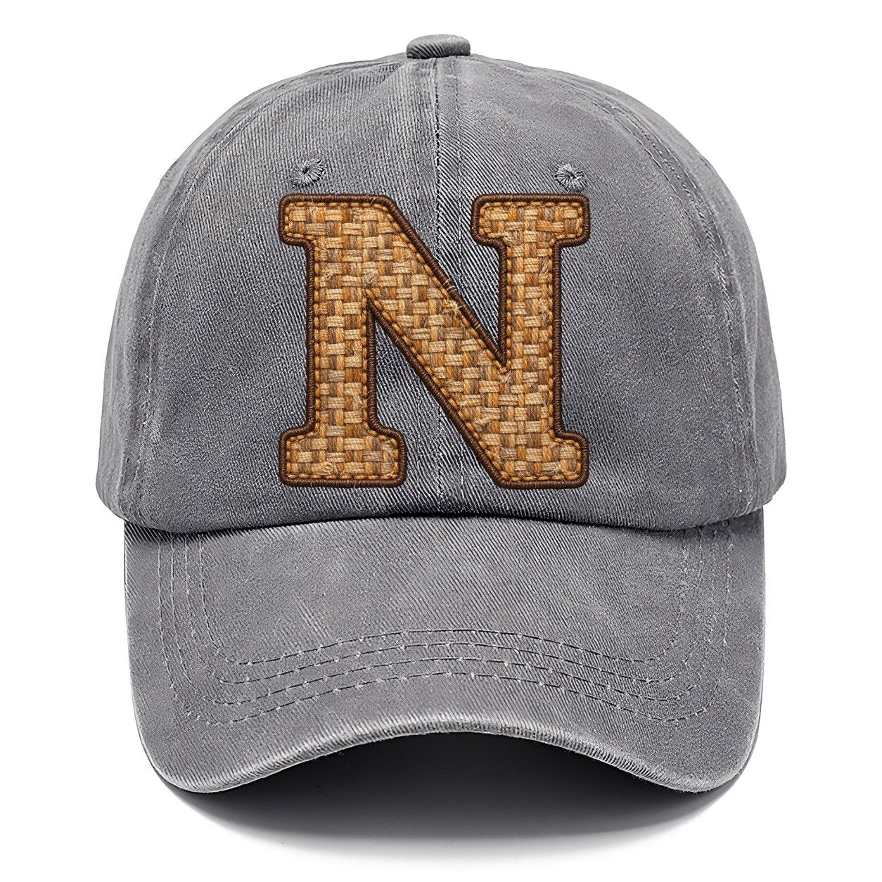Woven Tweed N Monogram Classic Cap – Urban Haze
