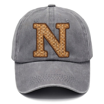 Woven Tweed N Monogram Classic Cap – Urban Haze