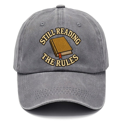 Still Reading The Rules Board Games Classic Cap – Urban Haze