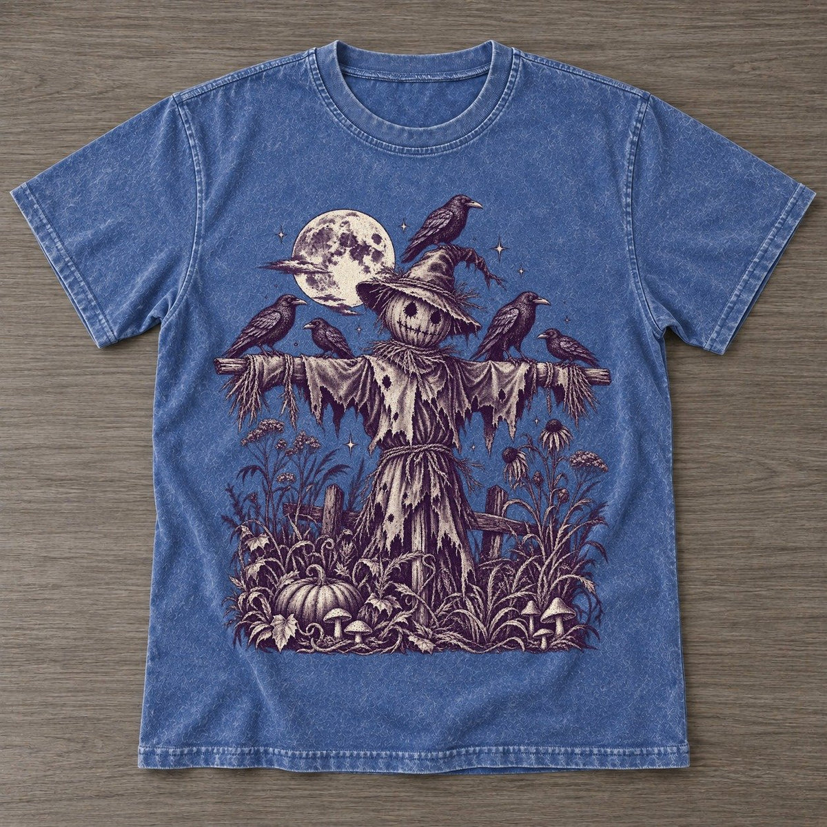 Washed Blue — front view