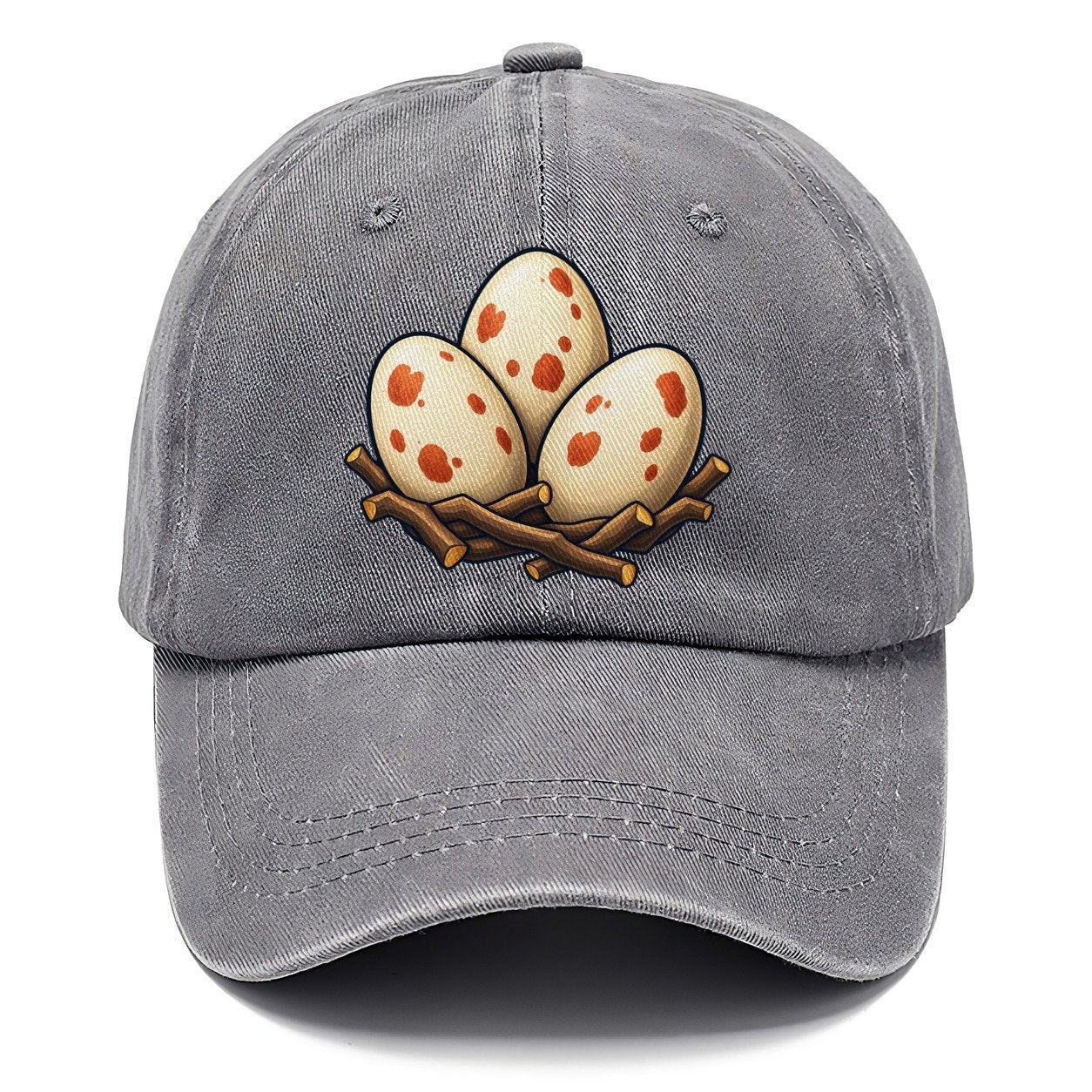 Nest Of Three Eggs Birdwatching Classic Cap – Urban Haze