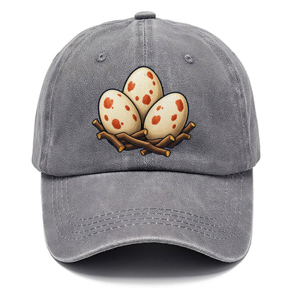 Nest Of Three Eggs Birdwatching Classic Cap – Urban Haze