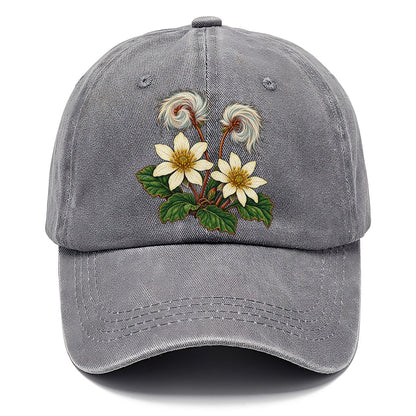 Northwest Territories Mountain Avens Canada Cultural Icons Classic Cap – Urban Haze