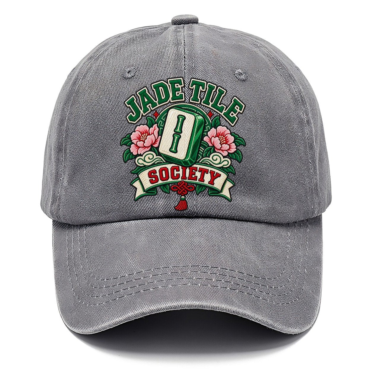 Jade Tile Society Mahjong Game Night Classic Cap – Urban Haze