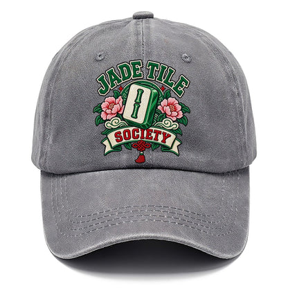 Jade Tile Society Mahjong Game Night Classic Cap – Urban Haze