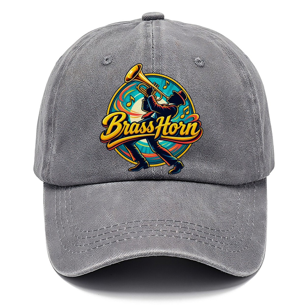 Brass Horn Crest Music Instruments Classic Cap – Urban Haze