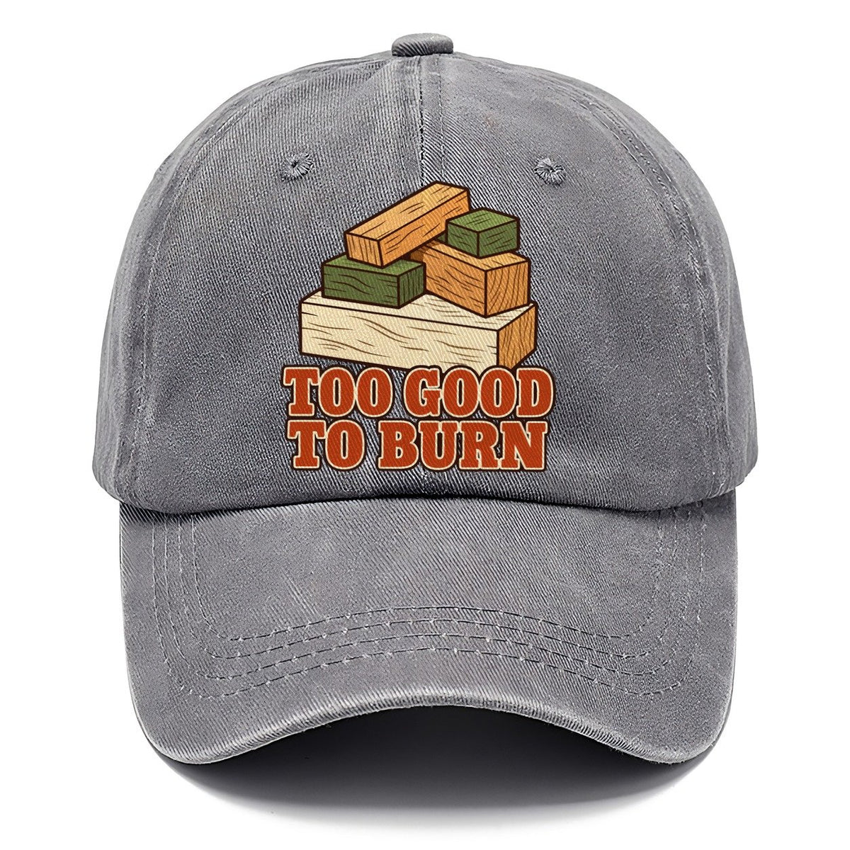 Too Good To Burn Woodworking Classic Cap – Urban Haze