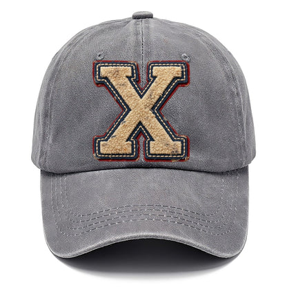 Varsity Chenille X Monogram Classic Cap – Urban Haze